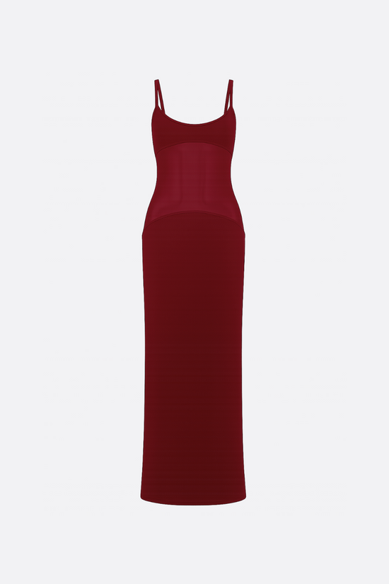 Hadley Mesh Maxi Dress