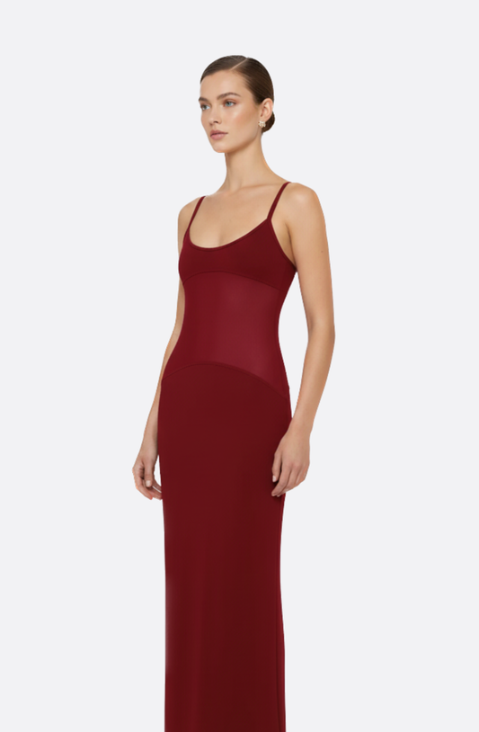 Hadley Mesh Maxi Dress