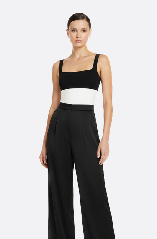 The Céleste Contrast Top