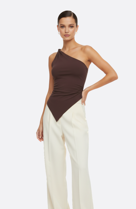 Élise One-Shoulder Top