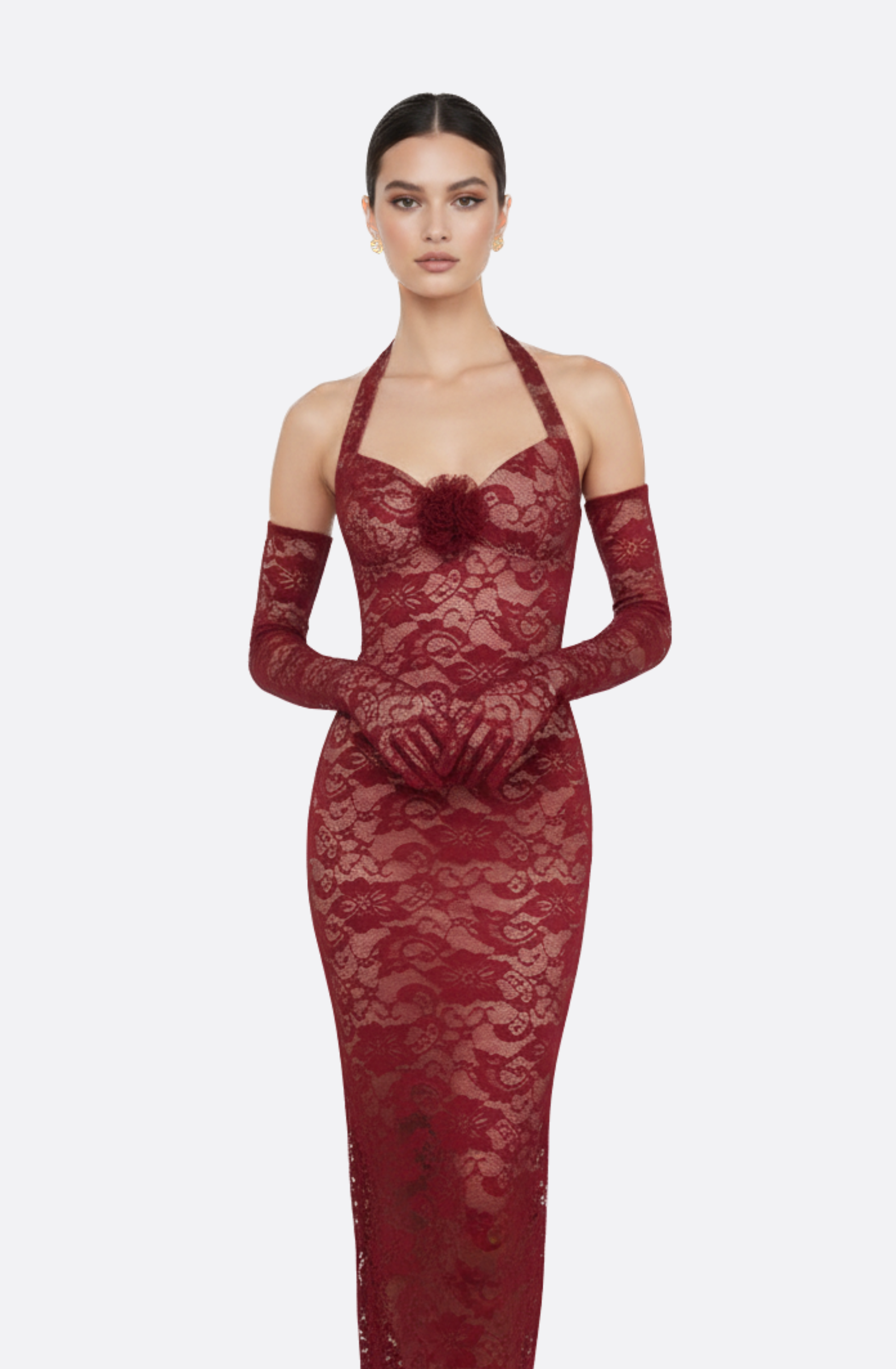 Veronique Lace Maxi Dress