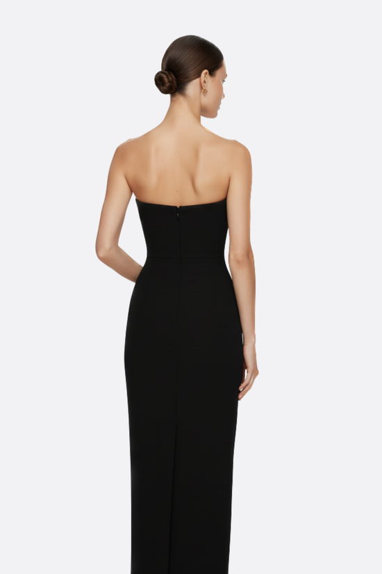 Janessa Low Cut Maxi Dress