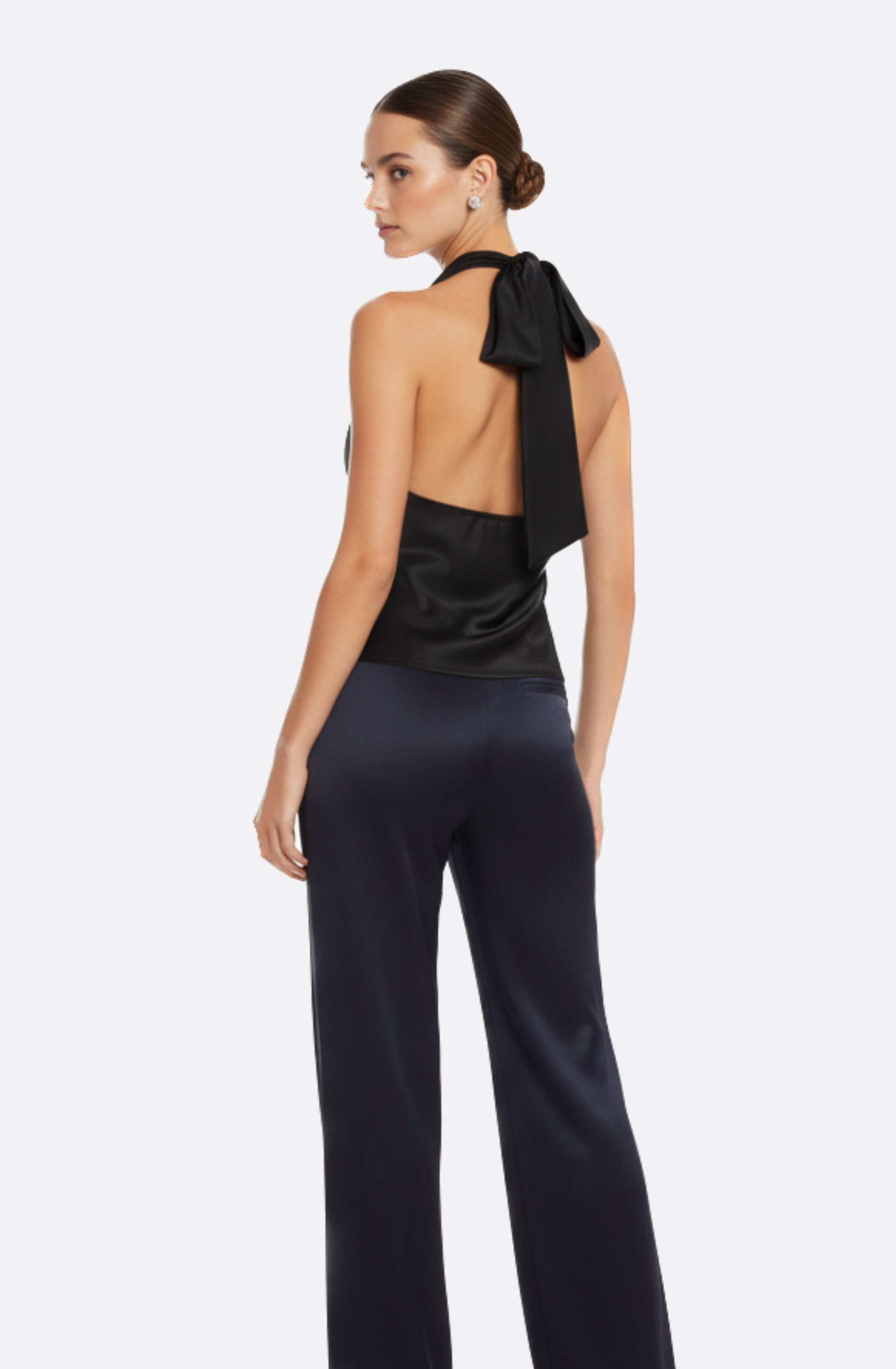 Amélie Satin Halter