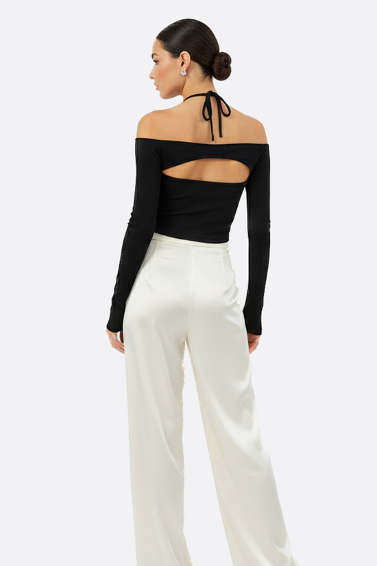 Léonie Cutout Off-Shoulder Top