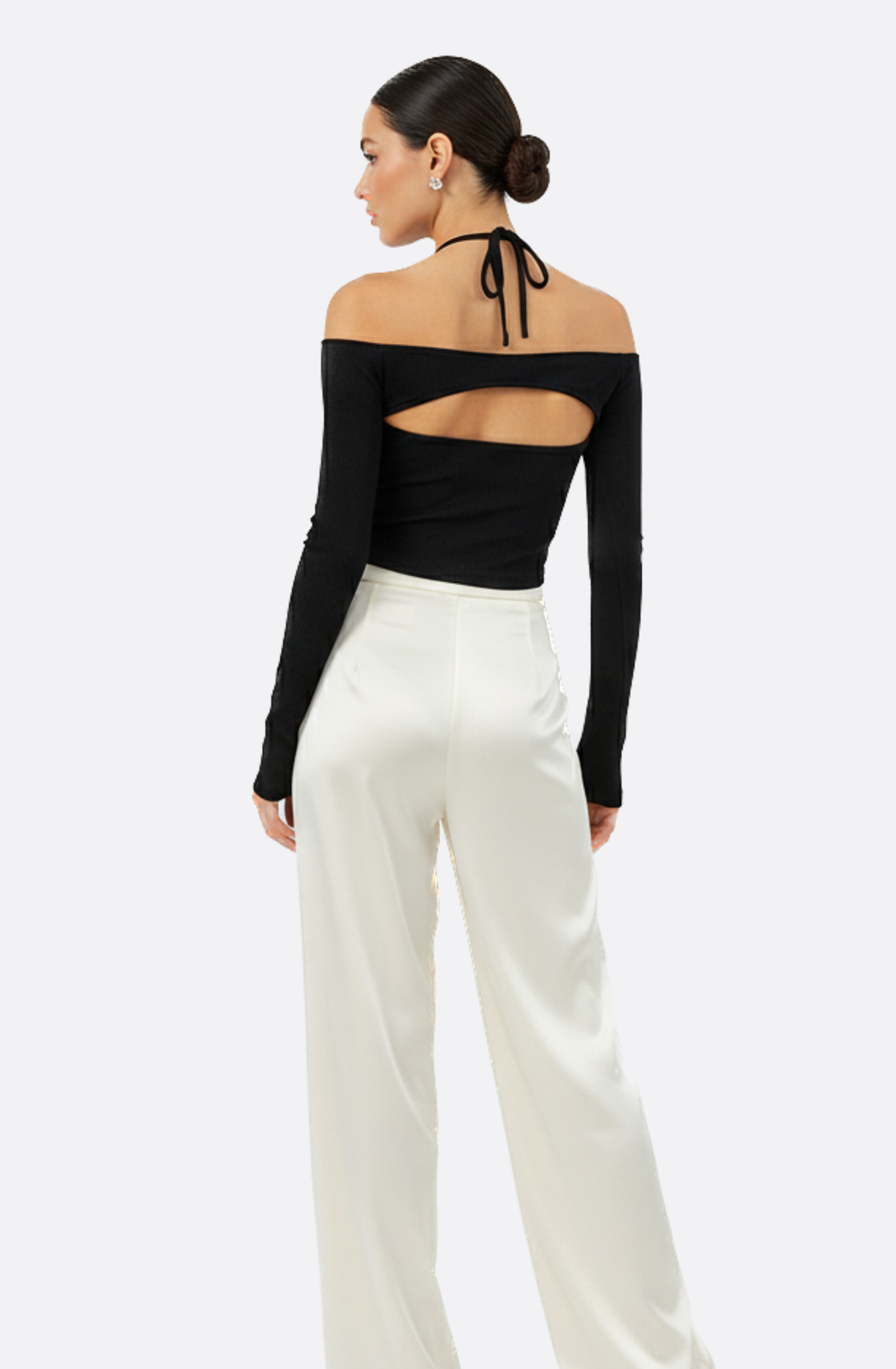 Léonie Cutout Off-Shoulder Top