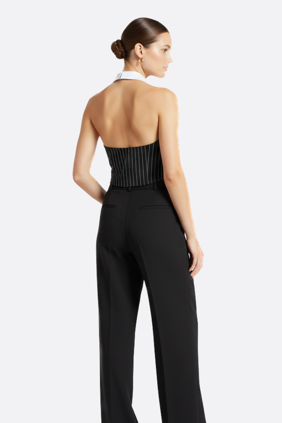 Colette Pinstripe Halter