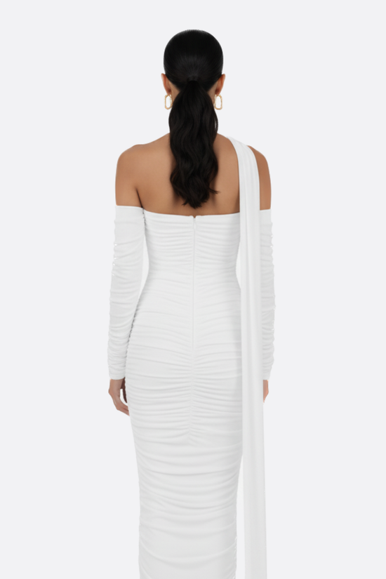 Soraya Ruched Maxi Dress
