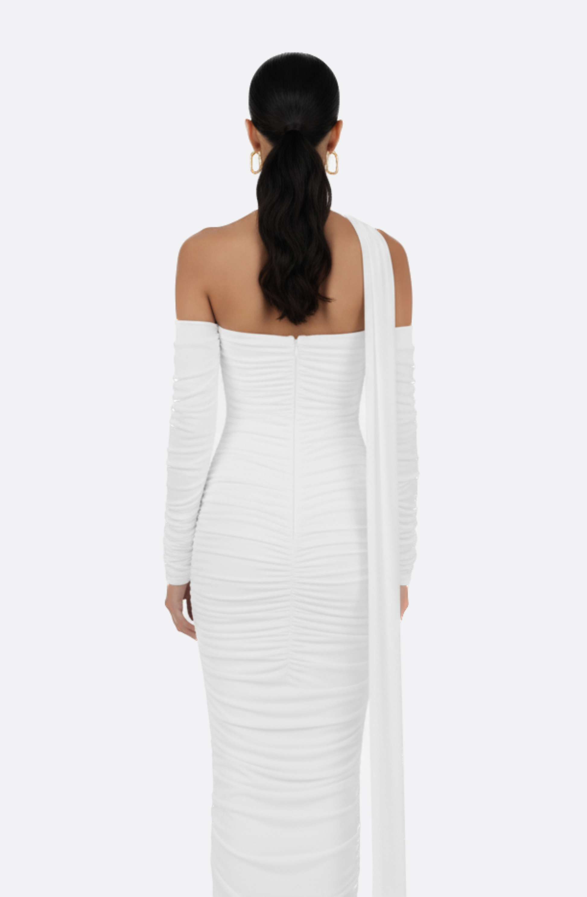 Soraya Ruched Maxi Dress