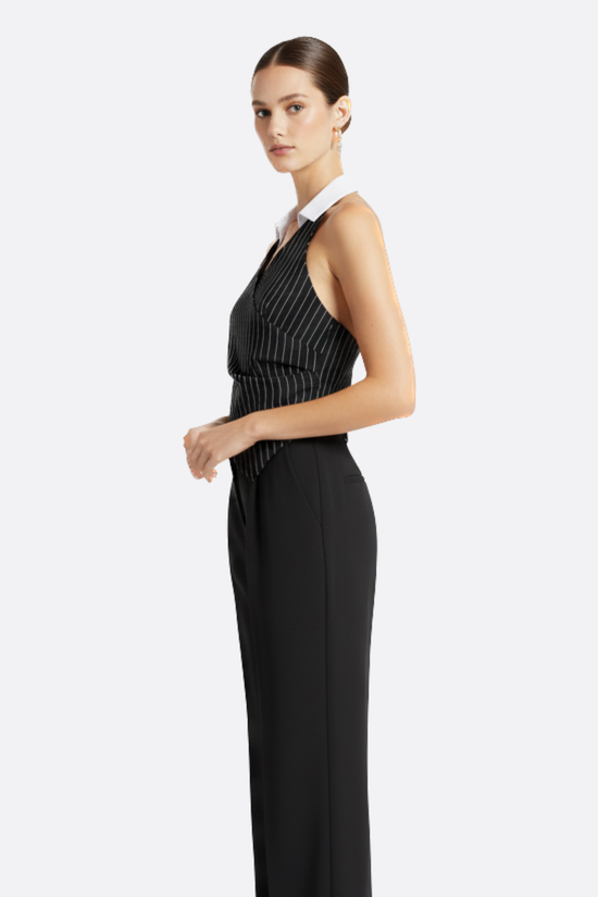 Colette Pinstripe Halter