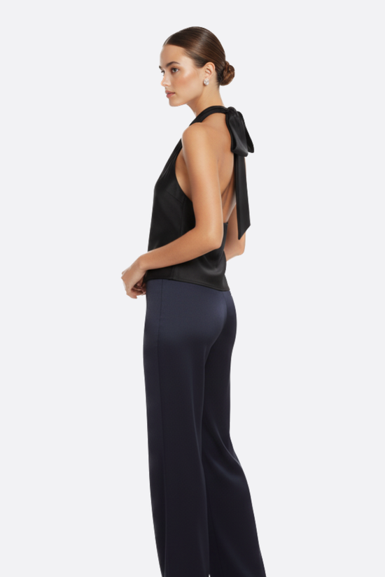 Amélie Satin Halter