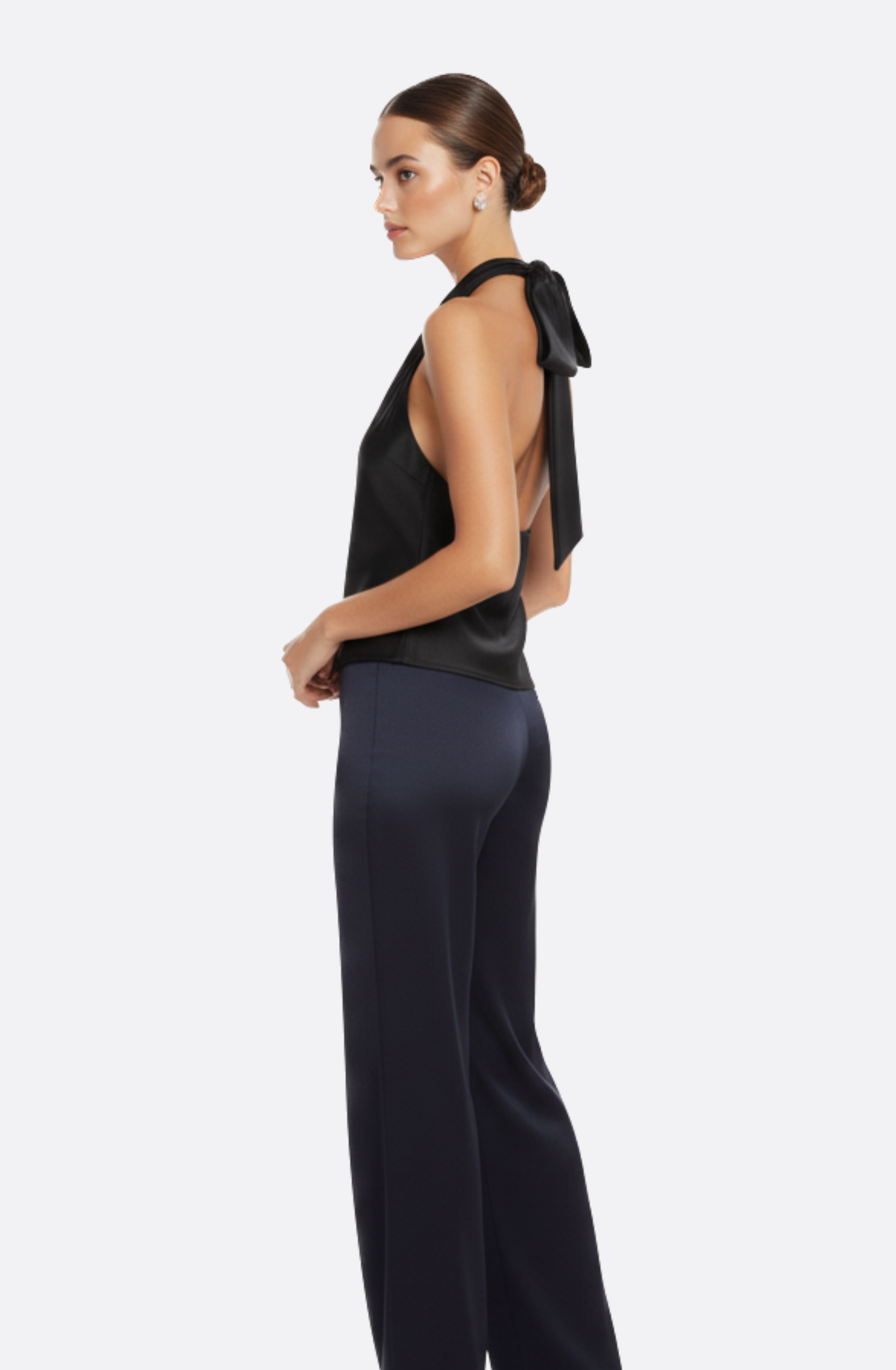 Amélie Satin Halter
