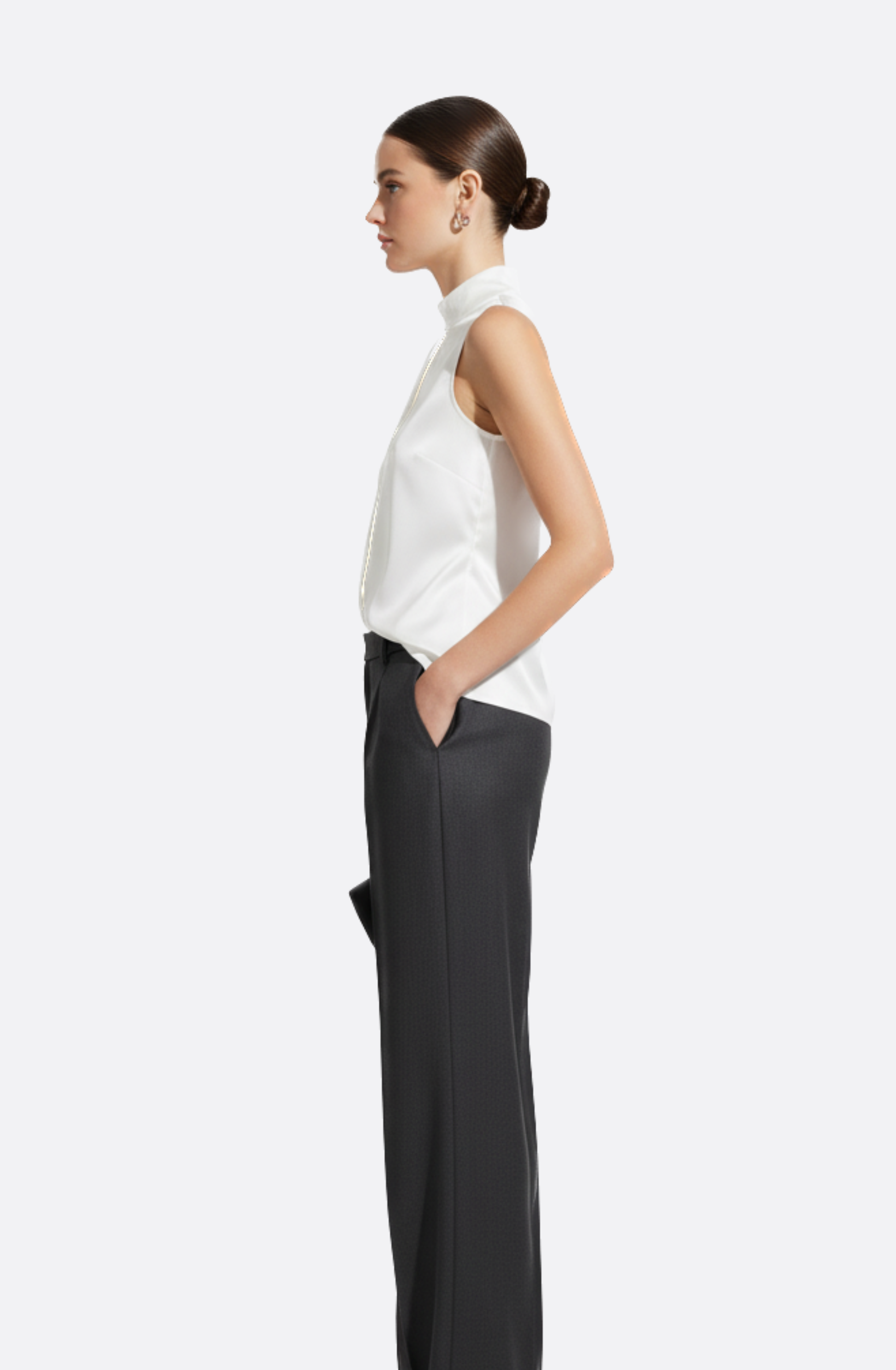 Maëlle Satin Top