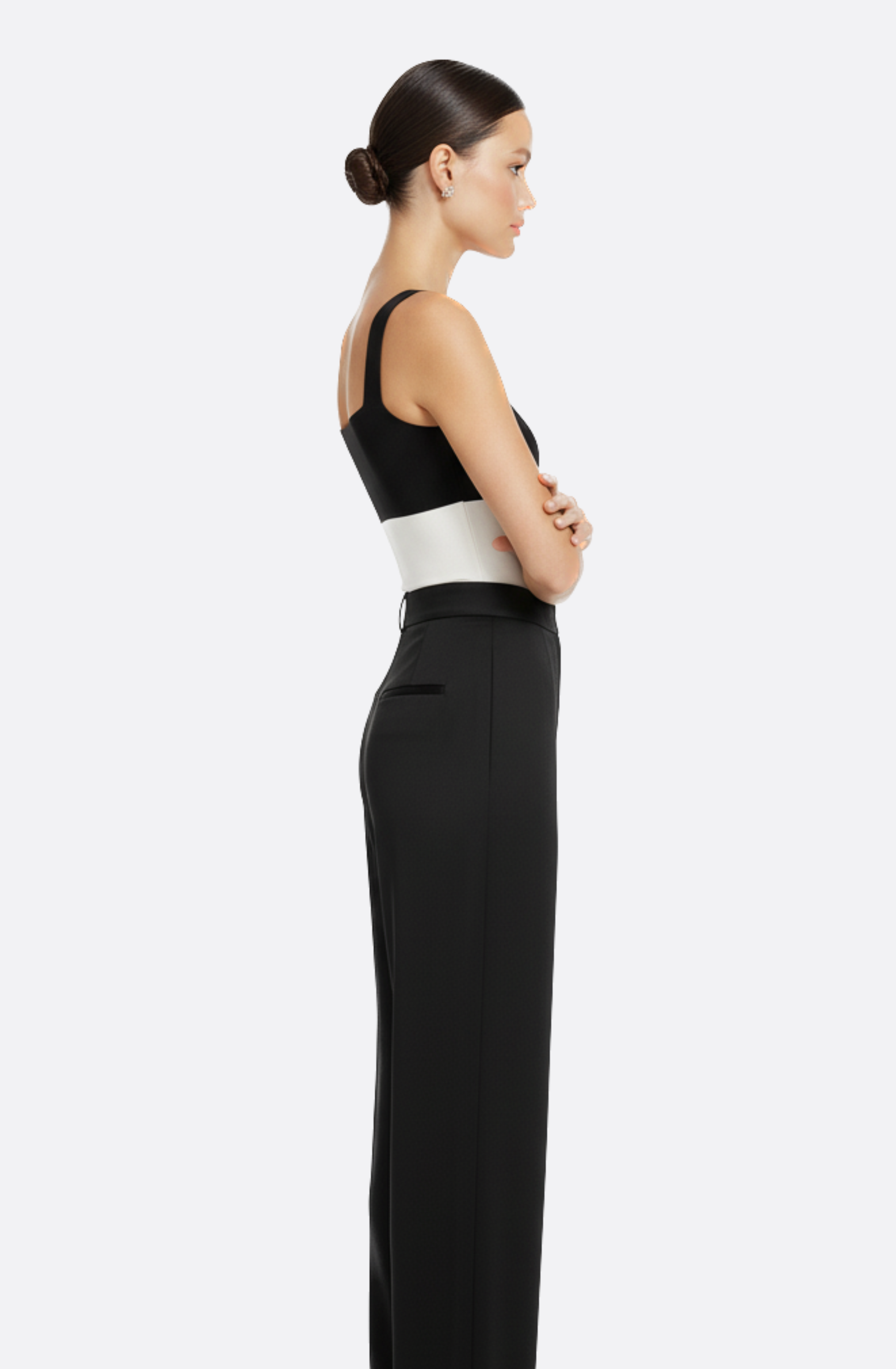 The Céleste Contrast Top