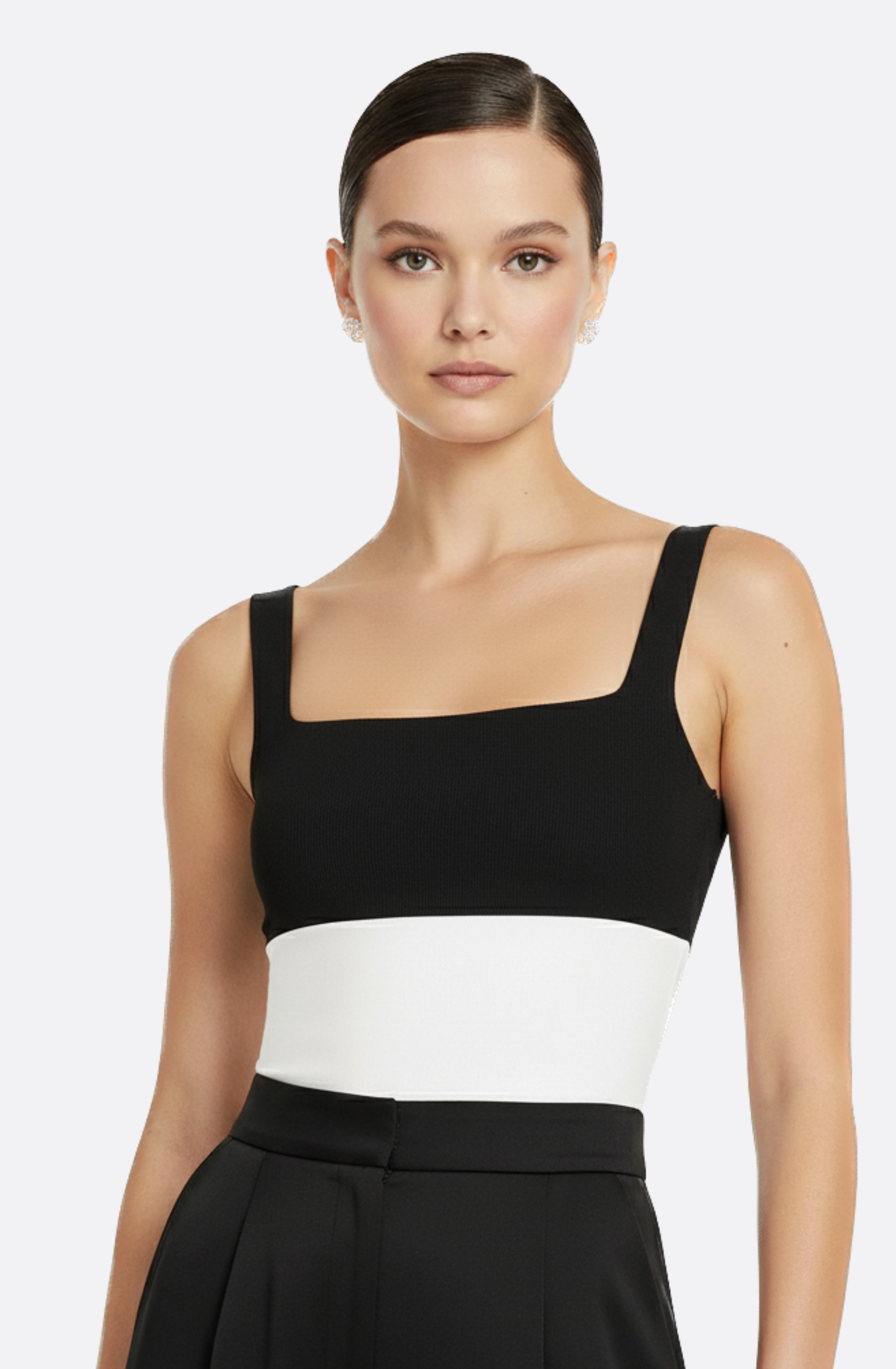 The Céleste Contrast Top