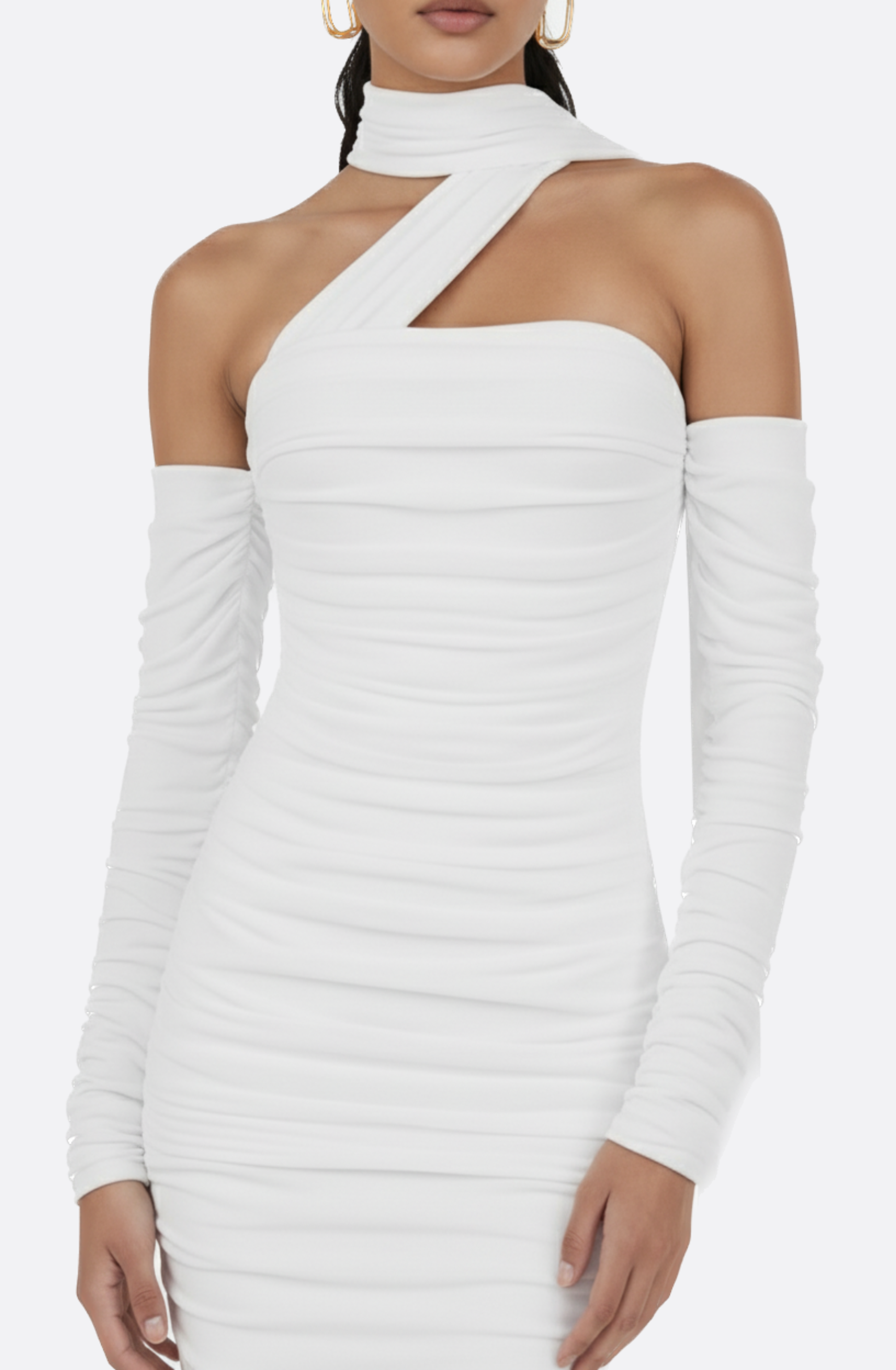 Soraya Ruched Maxi Dress