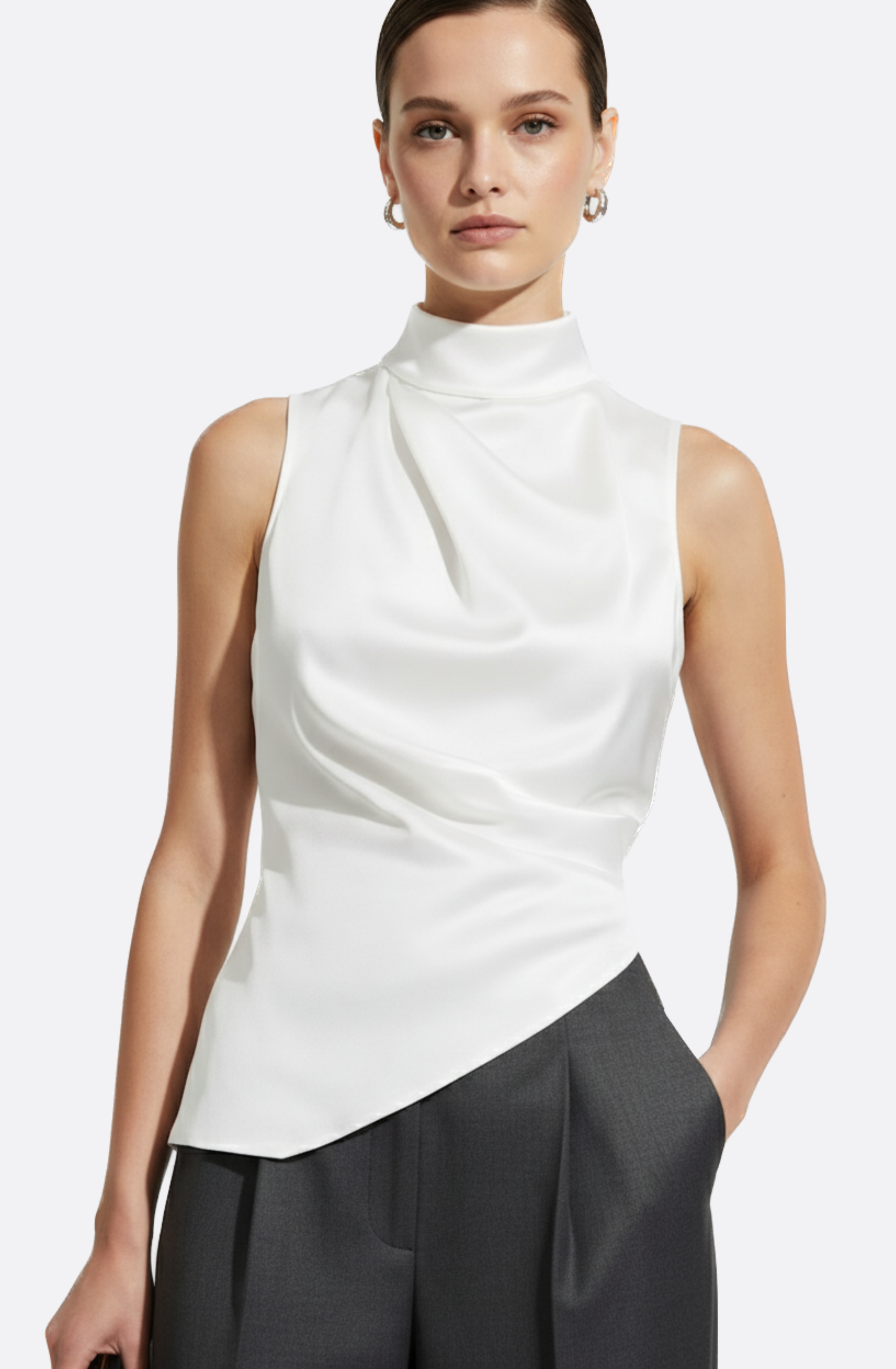 Maëlle Satin Top