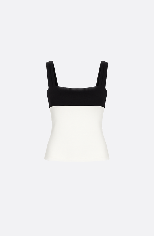 The Céleste Contrast Top