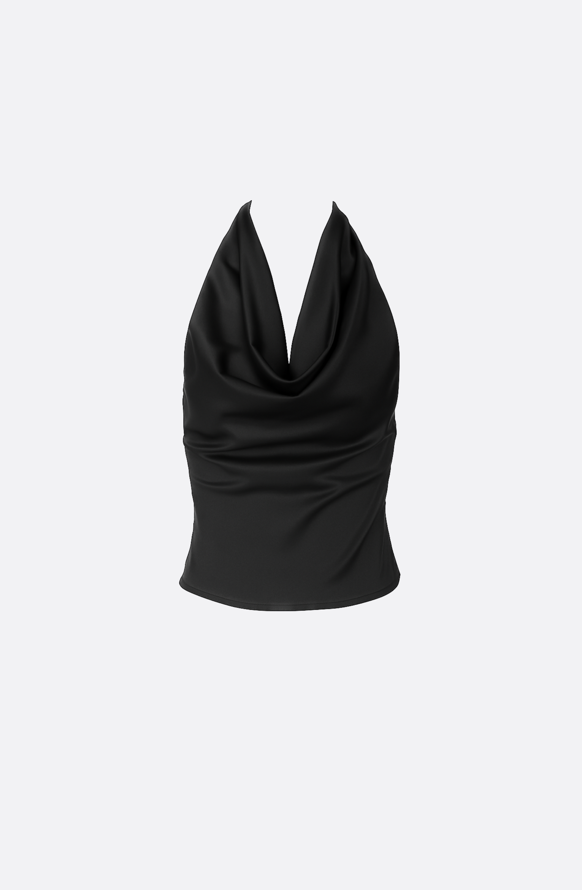 Amélie Satin Halter