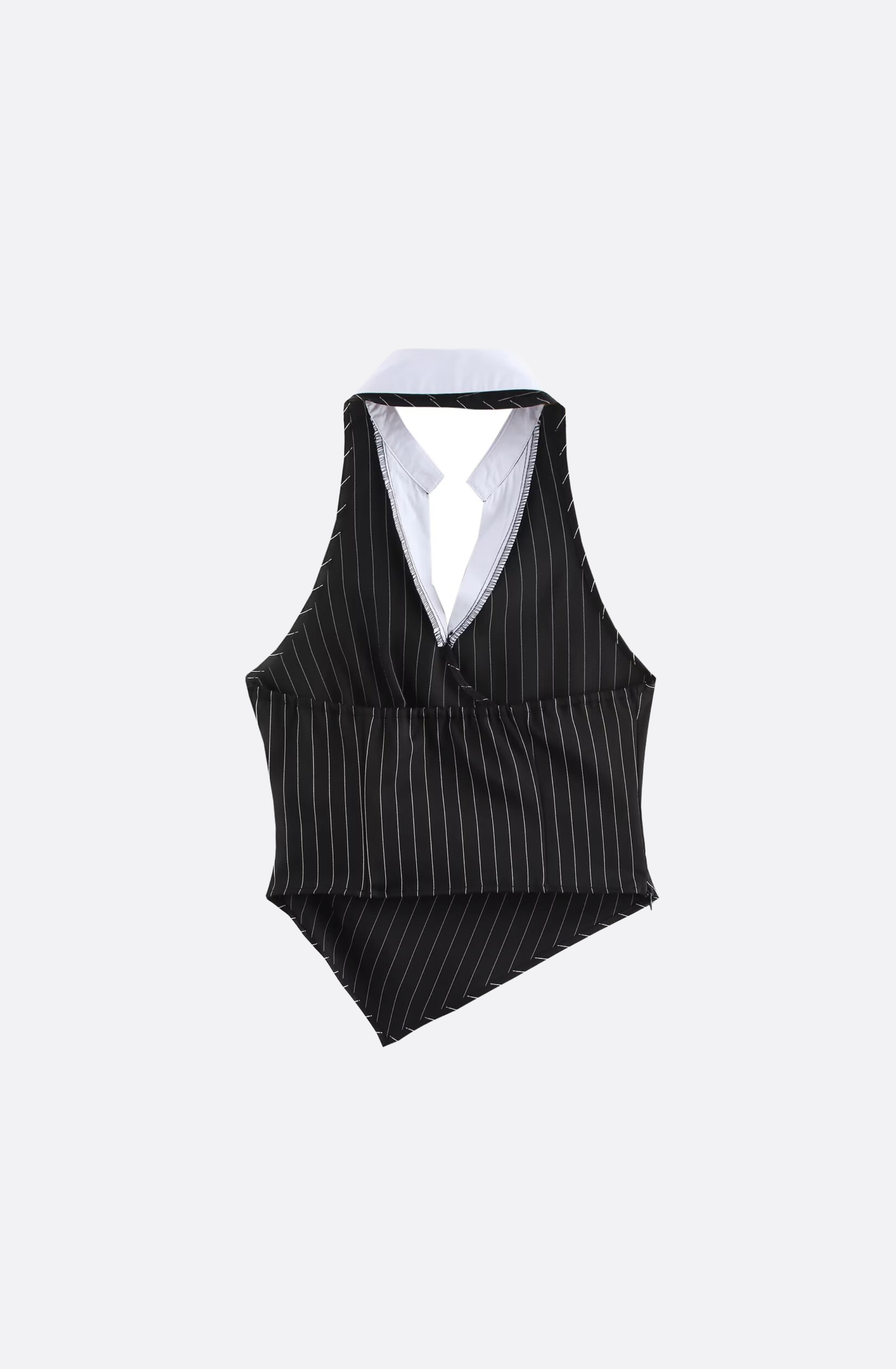Colette Pinstripe Halter