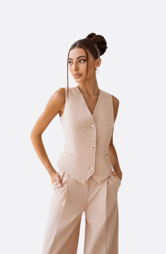 Nacrée Champagne Vest