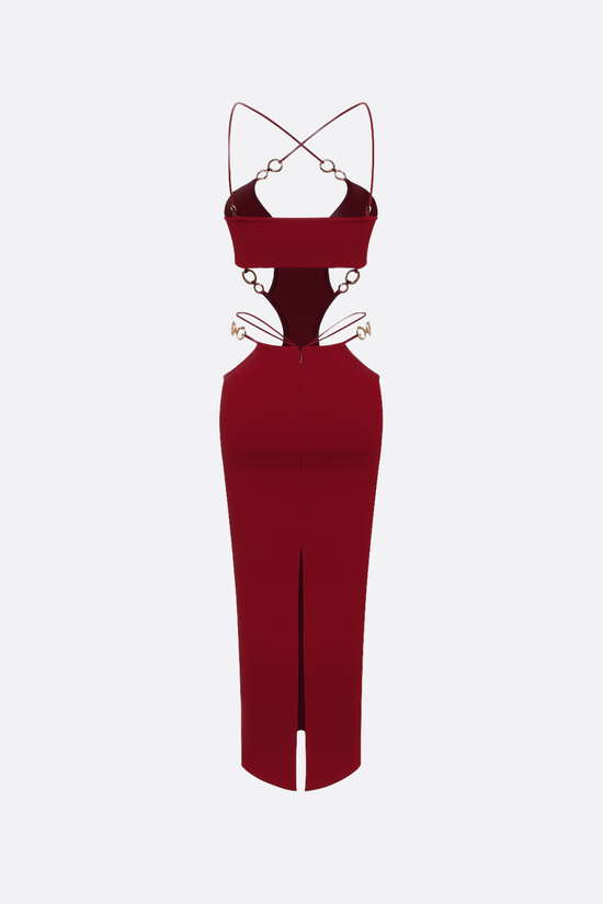 Rosé Andromeda Maxi Dress