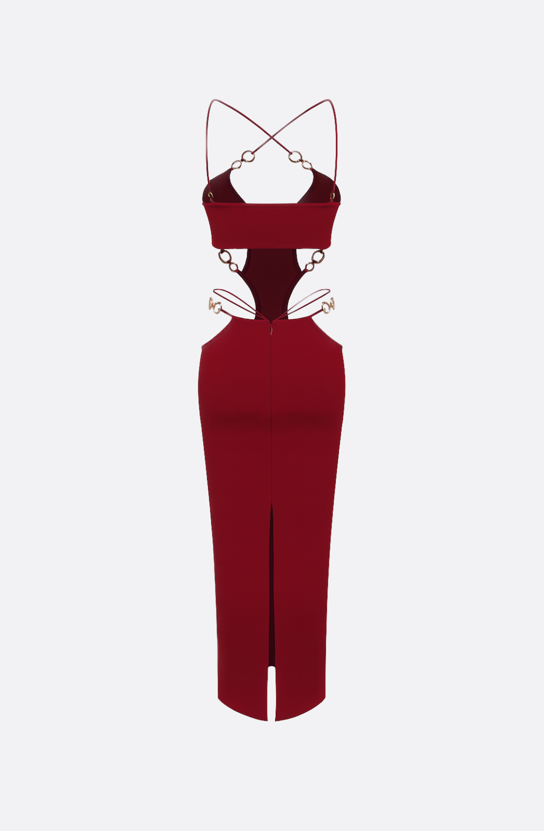 Rosé Andromeda Maxi Dress