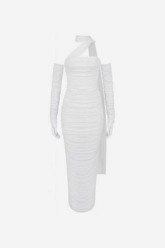 Soraya Ruched Maxi Dress