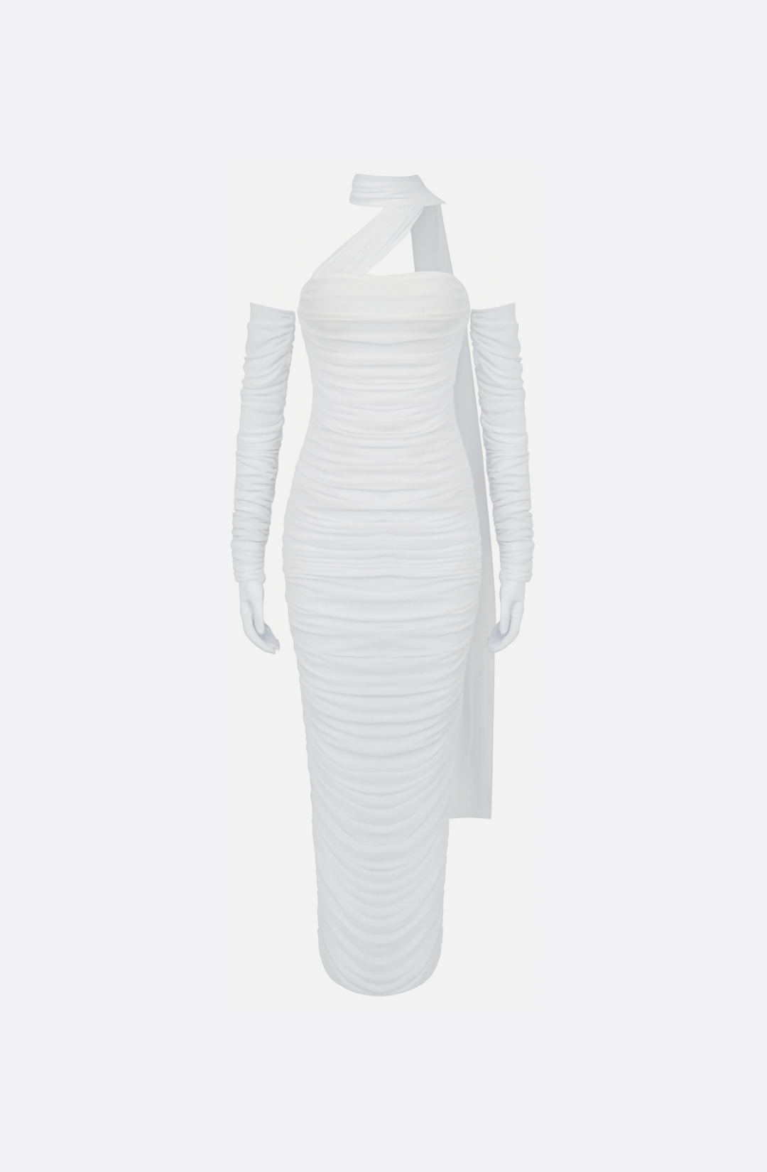 Soraya Ruched Maxi Dress