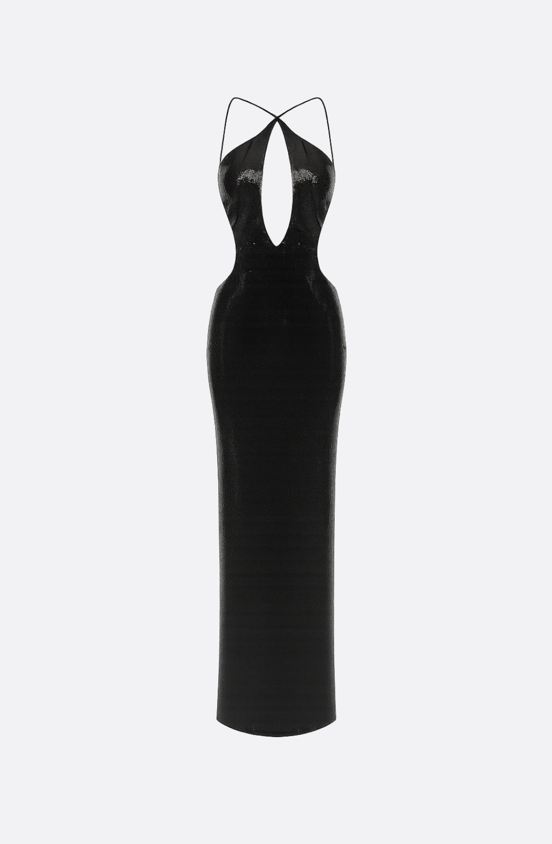 Hayley Backless Maxi Dress