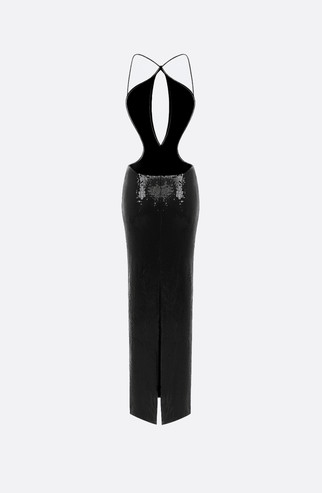 Hayley Backless Maxi Dress