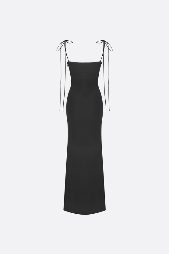 Elena Tie Maxi Dress