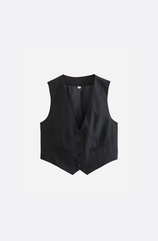 Nacrée Noir Vest