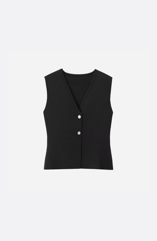 Épure Noir Vest