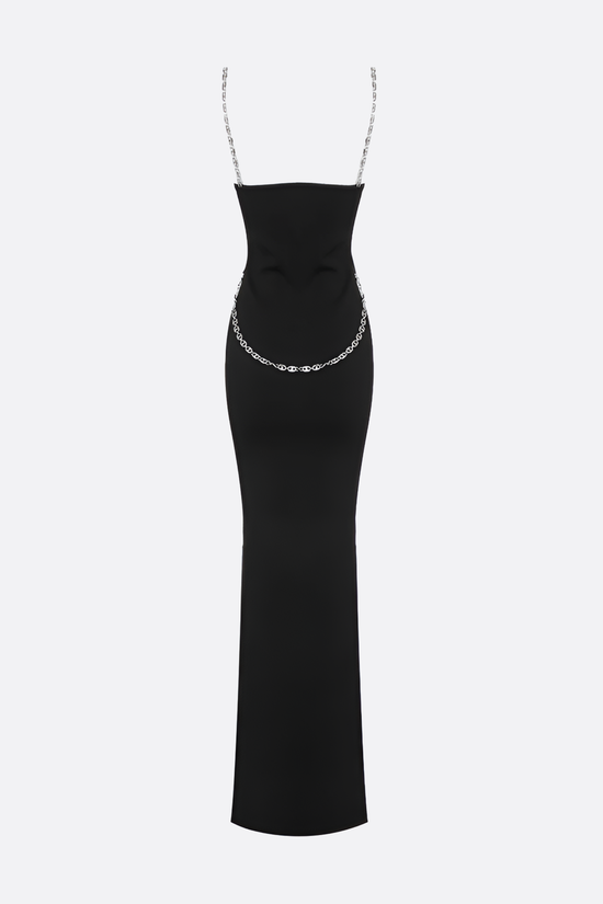 Janiella Chain Wrap Maxi Dress